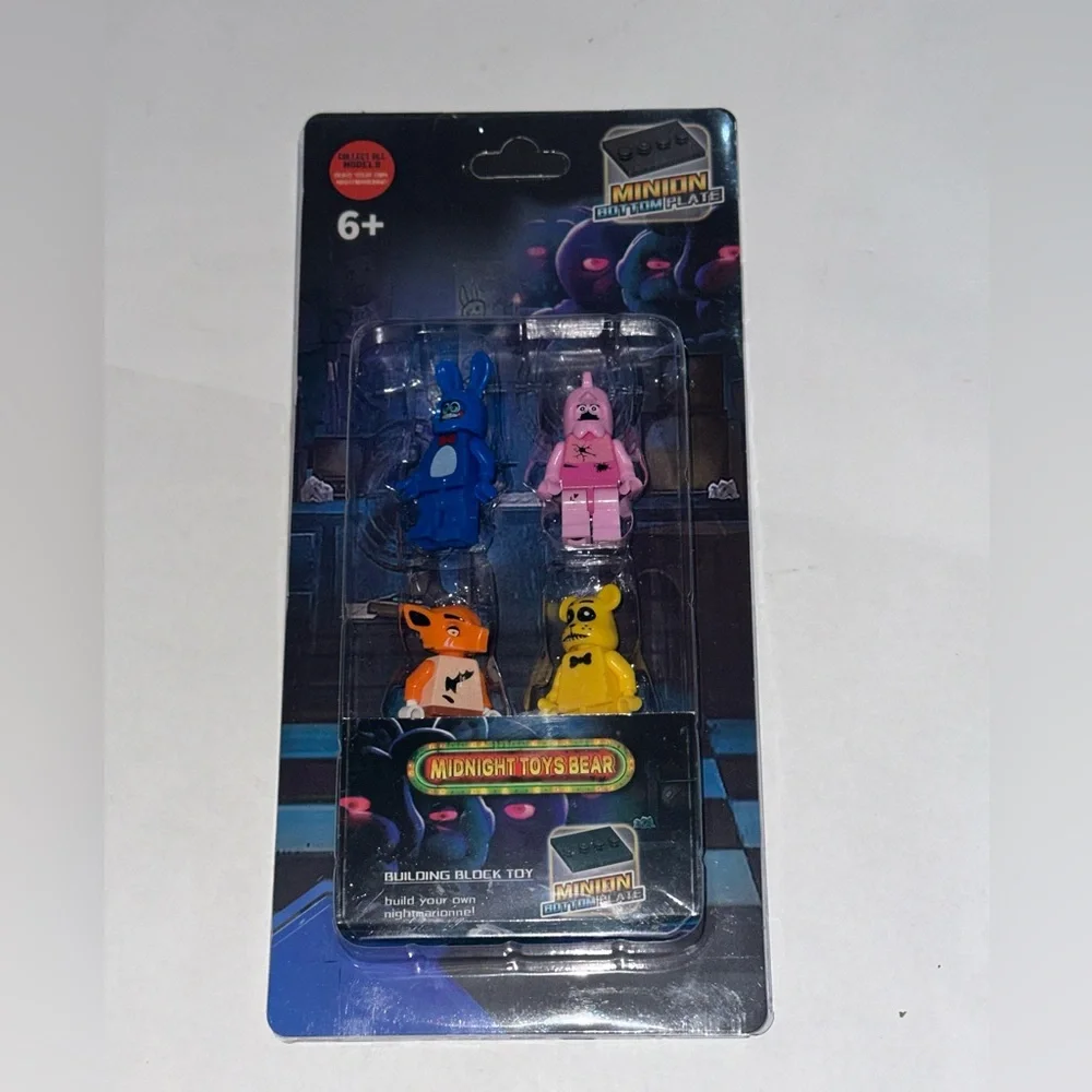 FNAF Lego Compatible Action Figures BRAND NEW Minifigure Horro Pack - Picture 3 of 7